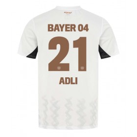 Bayer Leverkusen Amine Adli #21 Borte skjorte 2024-25 Kortermet